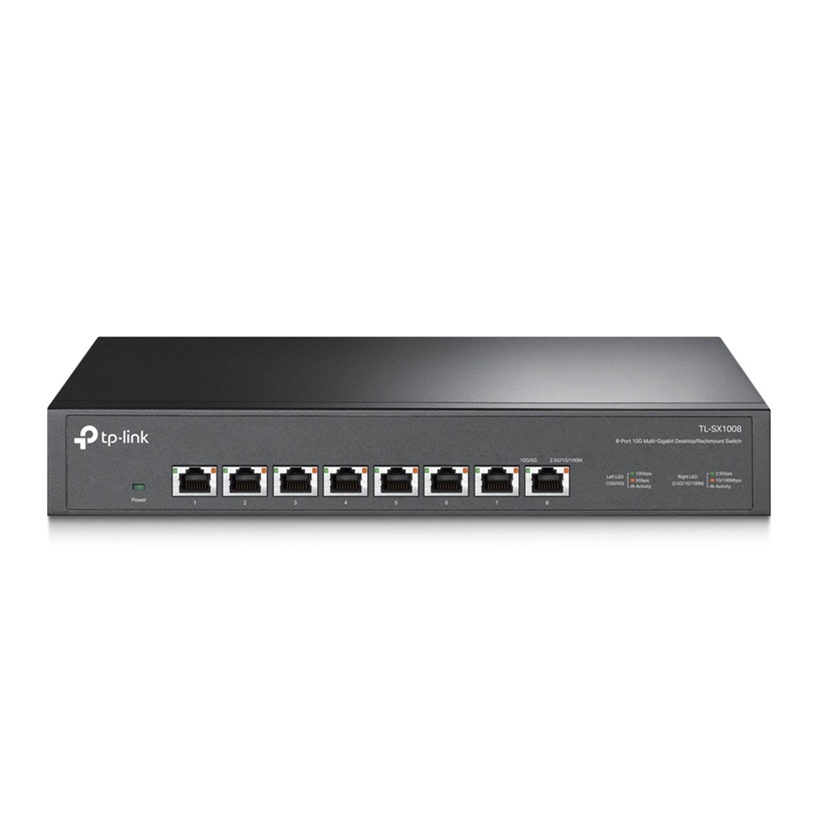 TP-Link TL-SX1008 8-Port 10G Metal Desktop Rackmount Switch TP-Link TL-SX1008 8-Port 10G Metal Desktop Rackmount Switch